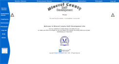 Desktop Screenshot of mineralcountysd.com